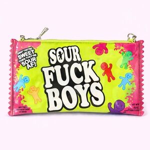 Current Mood Sour F* Boys Shoulder Bag Dolls Kill Sour Candy Clutch Parody
